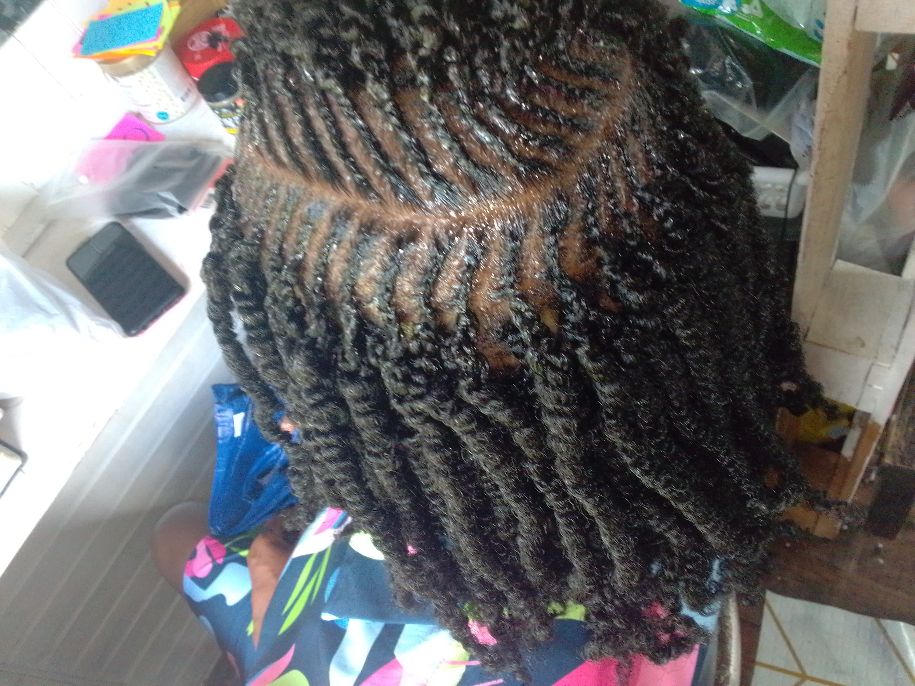 Single twist + Conrow