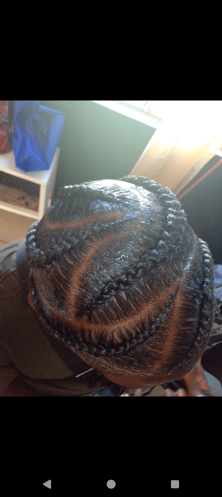 Natural Conrow style (men)