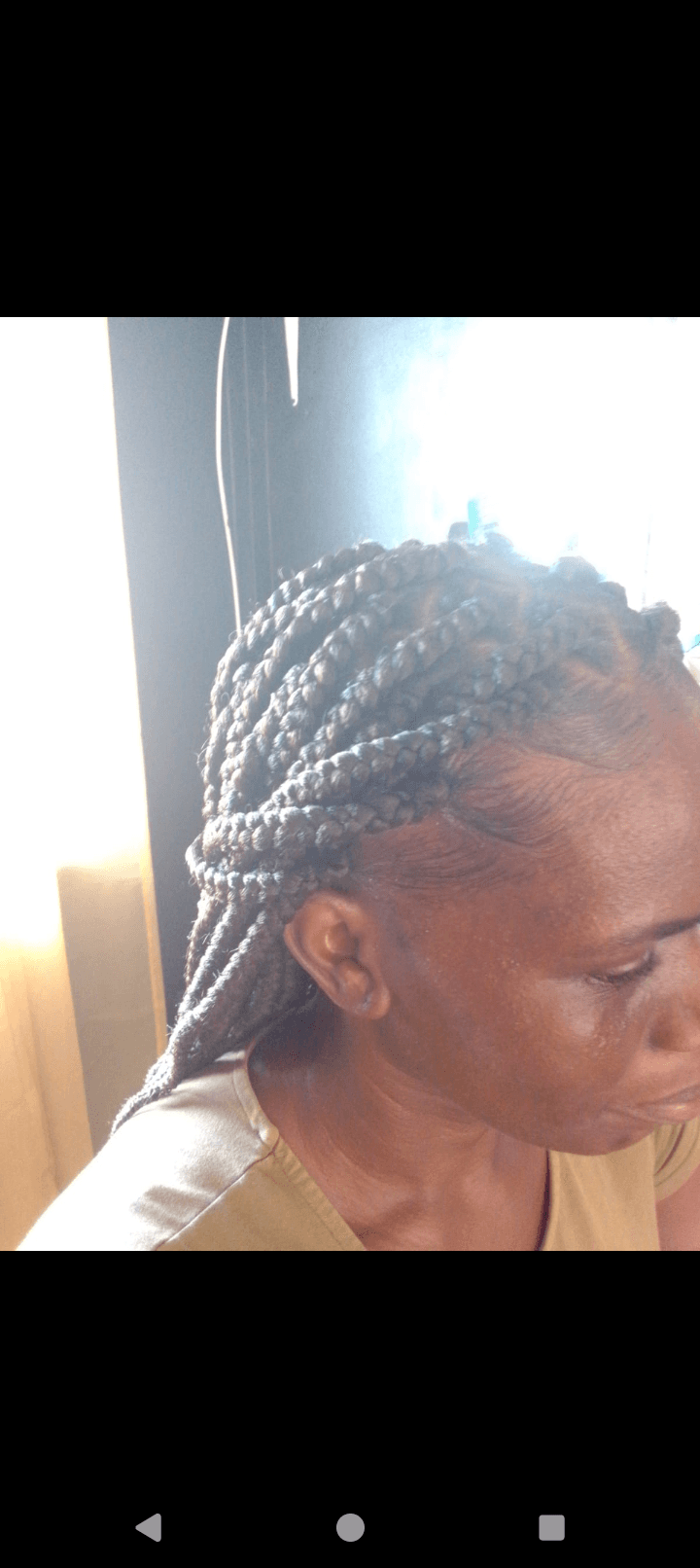 Medium box braid